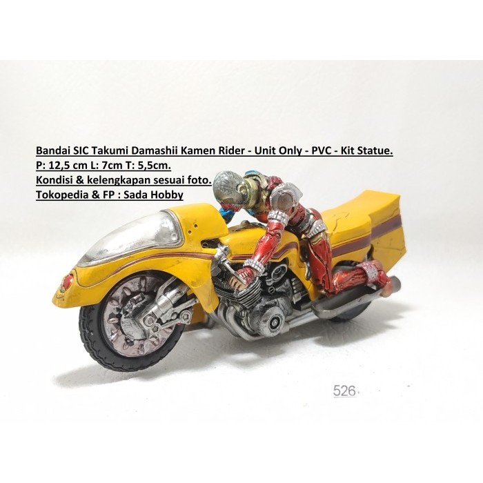 Miniatur Bandai S.I.C. SIC Vol 11 Side Machine and Kikaider Unit Only