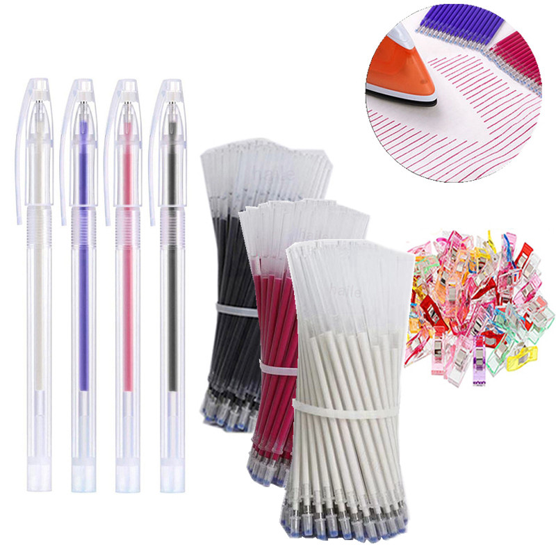 

Haile Large Capacity Fabric Markers Pencil Fade Out for Drawing Lines Disappearing Pens PP Multi Purpose Craft Sewing Accessorie