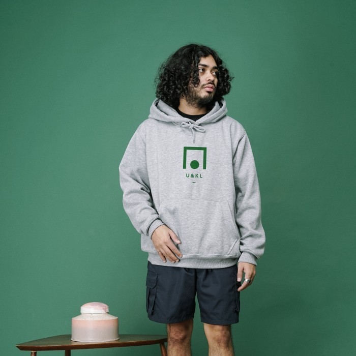 UNKL347 Jacket Hoodie Misty Model Simpel Bahan Fleece WENC