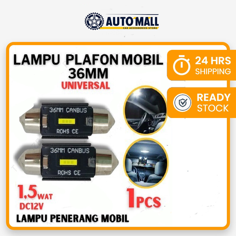 Lampu Plafon Mobil Csp 36 mm 36mm Lampu Plapon Festoon Kabin Heatsink