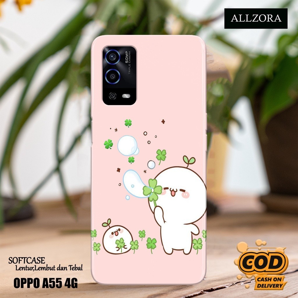 Case Oppo A55 4G Terbaru - Fashion Case KARTUN - Casing Hp Oppo A55 4G Terbaru - Softcase Hp Oppo A5