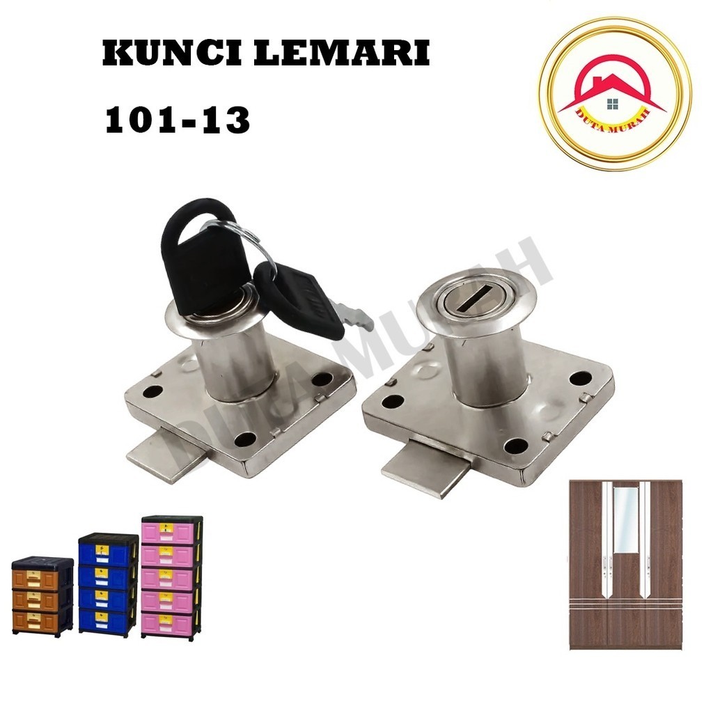 Kunci Laci Lemari Kunci Loker Lemari olympic 101 13mm Drawer Lock Camlock Laci Lemari