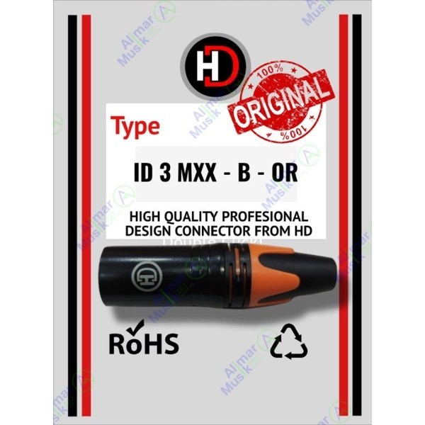 HD Male jack canon - Orange - Best Product A1