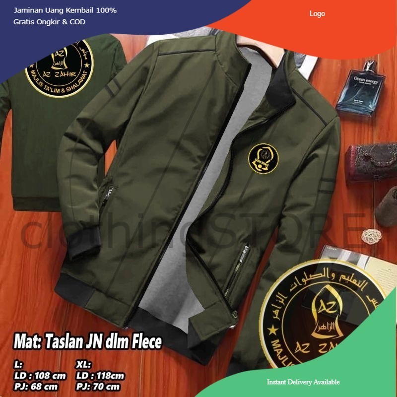 JAKET AZ ZAHIR MANIA - JAKET SHOLAWAT RASULULLAH AZ ZAHIR MANIA NU