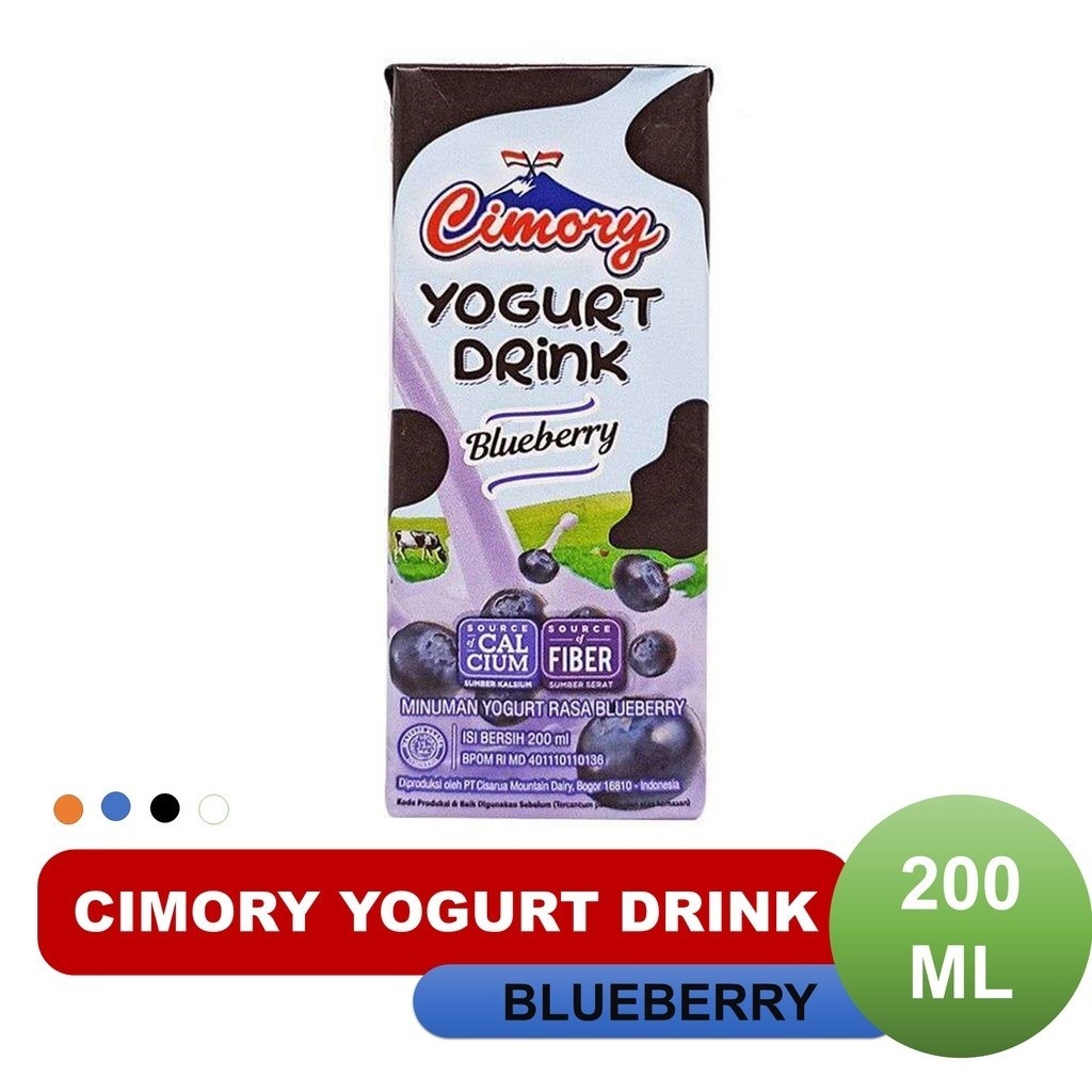 Cimory Yogurt Drink Blueberry 200 ML