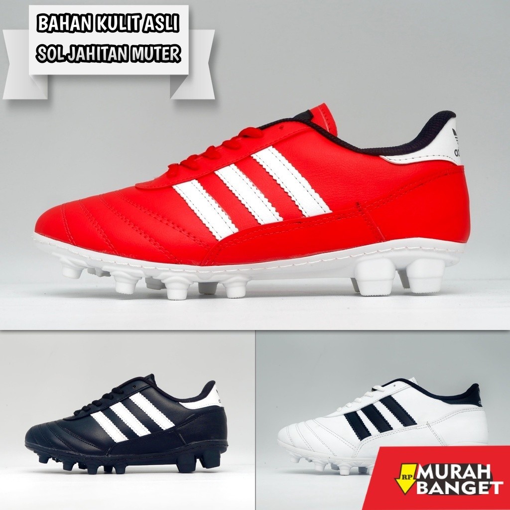 Sepatu specs keren- Sepatu Bola Full Kulit Asli Terbaru Terlaris Sol Jahitan