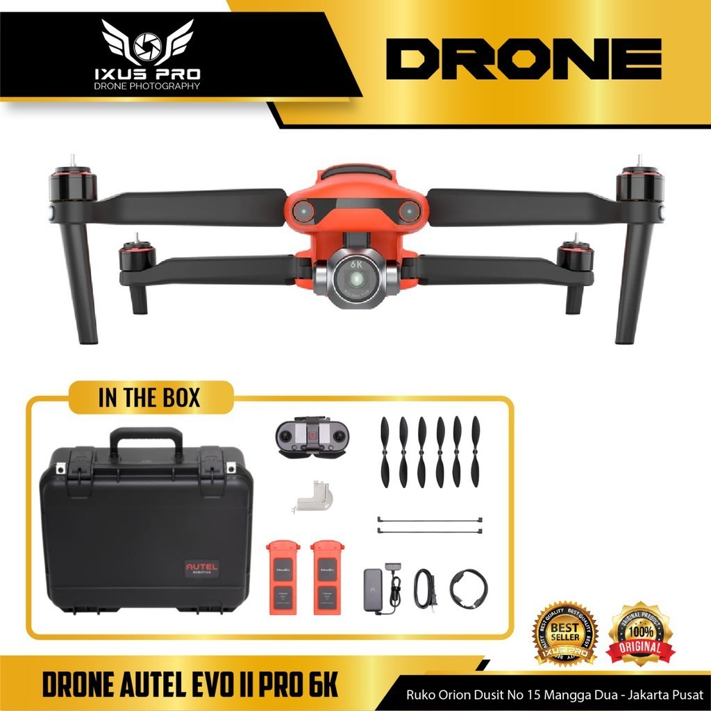 Autel Robotics EVO II Pro V3 Drone - Kamera 6K Profesional