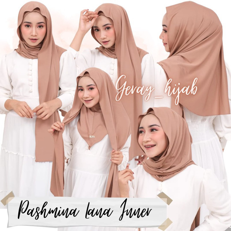 PASHMINA LANA INNER / PASHMINA INSTAN / PASHMINA JERSEY / JILBAB PASHMINA INSTAN
