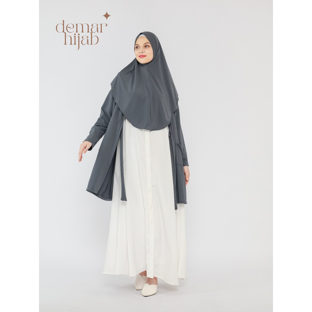 Demar Hijab - Gamila (Hijab Cardigan Instan Jersey Super Premium)