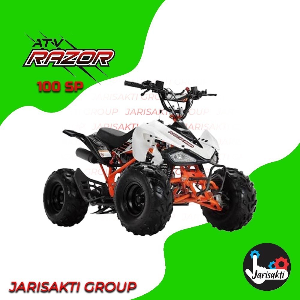 PROMO RAMDHAN MOTOR RODA 4 ATV VIAR RAZOR 100 SP