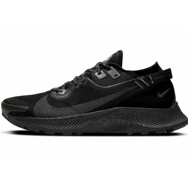 Sepatu Nike Air Zoom Pegasus Trail 2 Triple Black BNIB Original