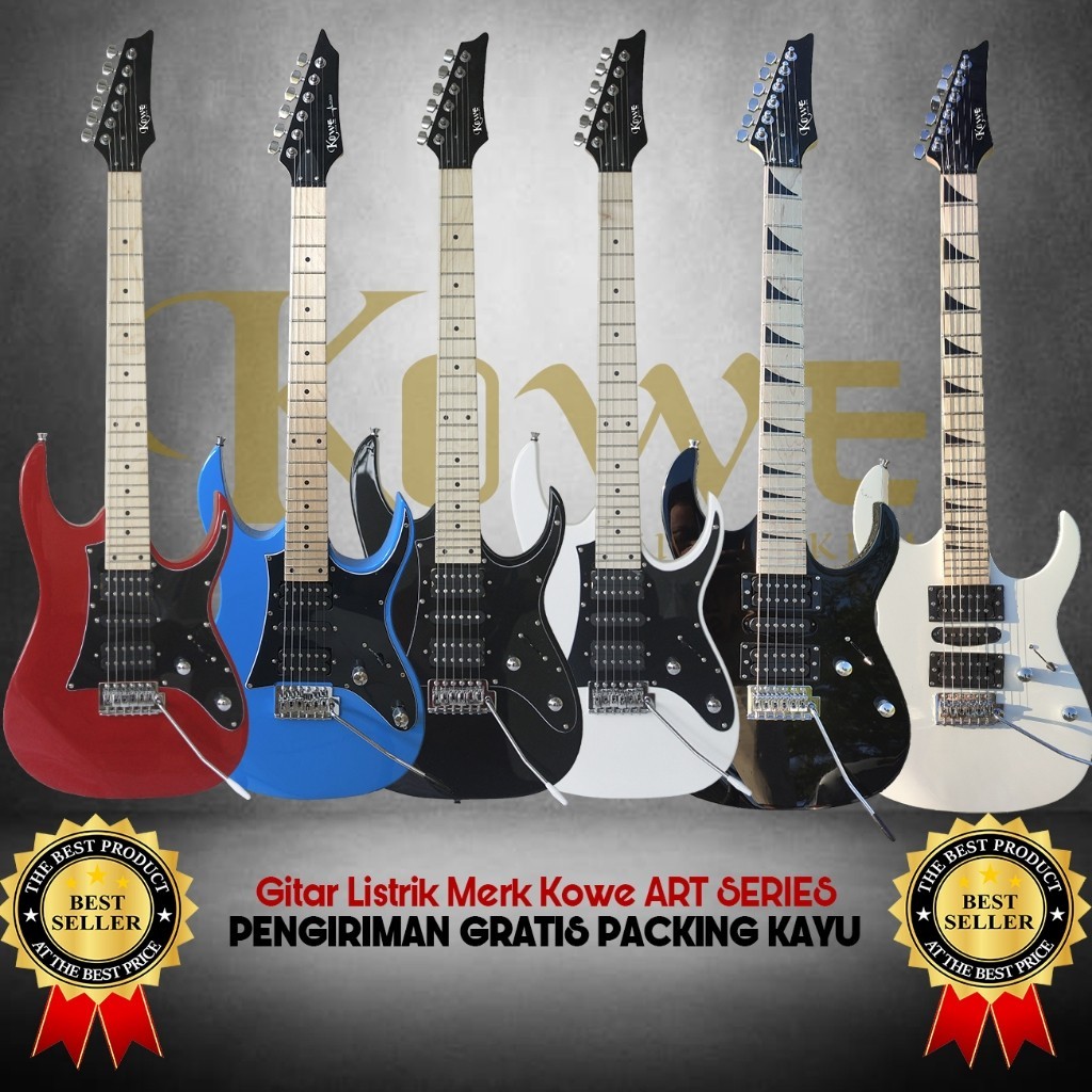 Gitar Listrik elektrik KOWE Gitar original ART SERIES