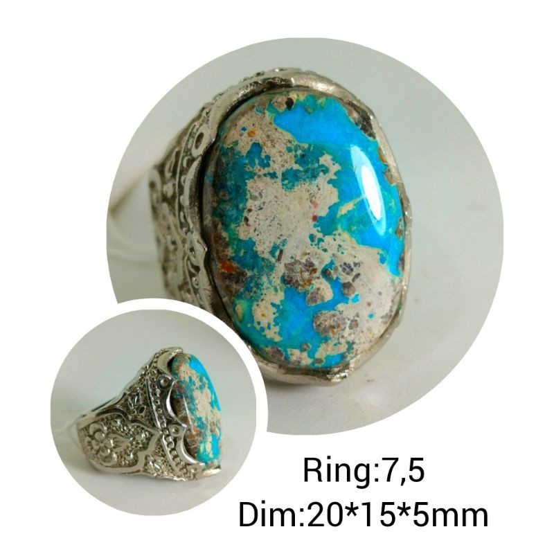 batu virus persia cincin batu natural stone