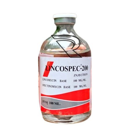 Lincospec 200 Dosis 100ml - 10x Lebih Bagus Dari Medoxy LA Obat Hewan Sakit Kronis CRD Ngorok Infeks