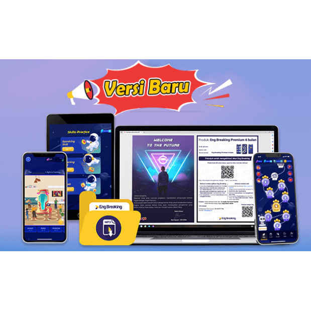 ✨BISA COD✨ - ENG BREAKING -Best seller dari X3English