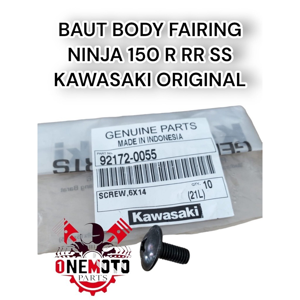 Orimoto - BAUT BODY FAIRING NINJA 150 R RR SS KAWASAKI 92172-0055