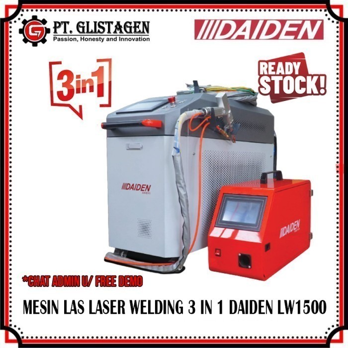Mesin Las Laser Welding 3 in 1 Welder Machine TIG MIG Daiden LW 1500