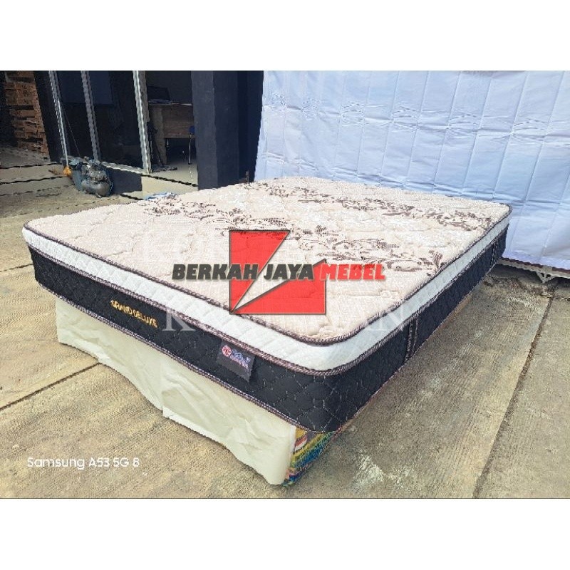 (COD) Springbed Central GRAND DELUXE Plushtop Kasur Springbed Central Tinggi 30cm