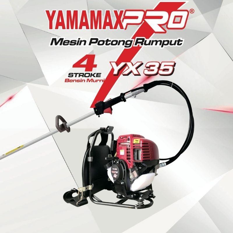 Mesin pemotong rumput 4tak yamamax pro