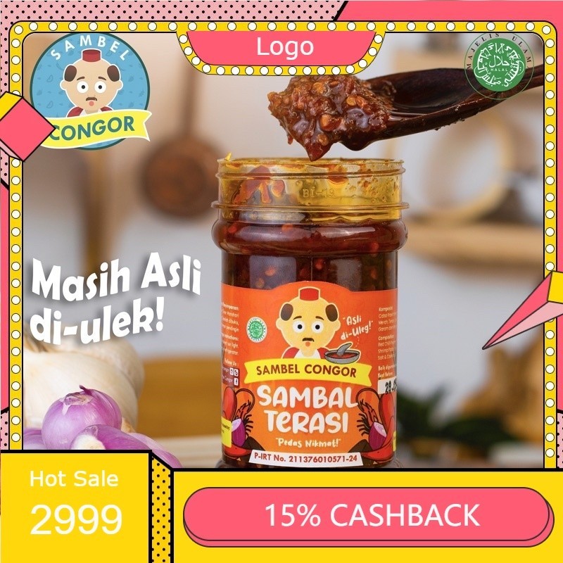 

Sambal Terasi Lombok NTB by Sambel Congor INSTAN TERMURAH
