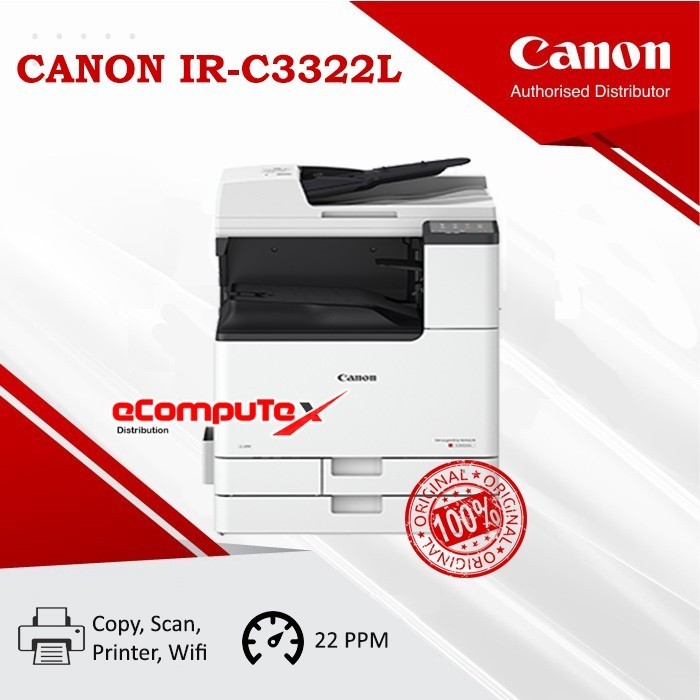 Canon imageRunner C3322L / iR-C3322L Mesin Fotocopy Colour A3