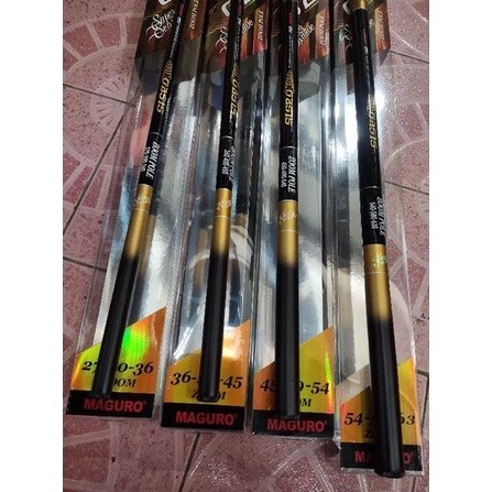 Tegek Maguro oasis 360cm 540cm 630cm zoom bahan carbon