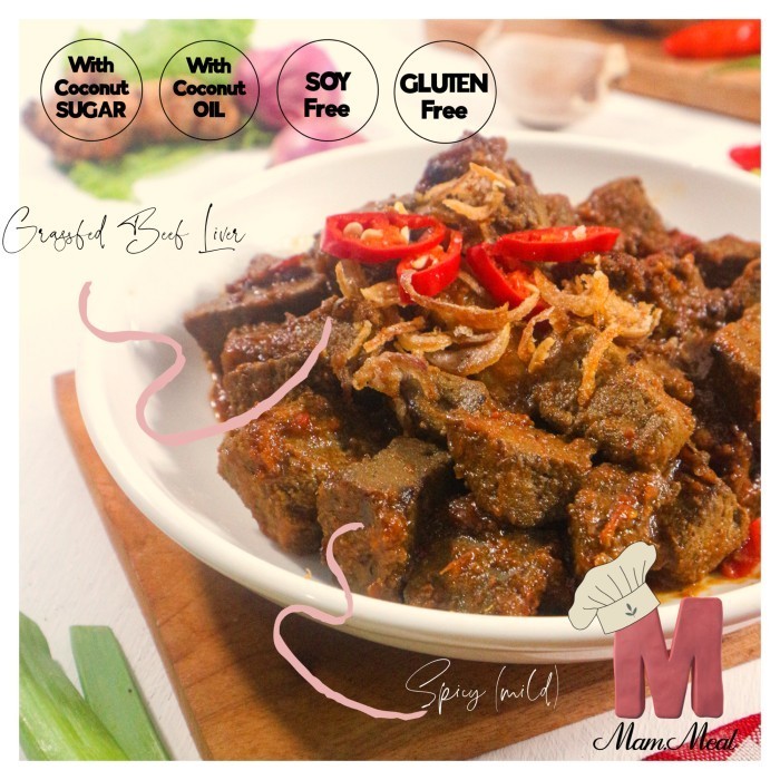 

SM Sambal Goreng Hati Sapi by Mameal - 250 gr