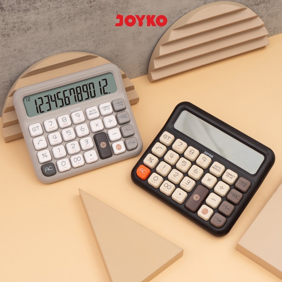 

CALCULATOR JOYKO CC-63BCO - KALKULATOR DESKTOP 12 DIGIT LARGE DISPLAY