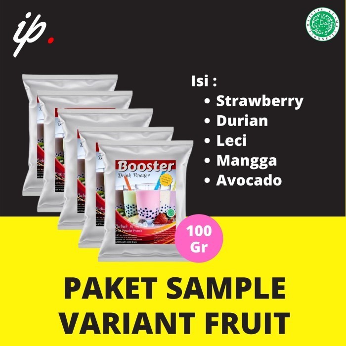 

[Terbaru] PAKET SAMPLE Best 5 Varian FRUIT (BUAH) Harga adalah 1 Paket berisi 5