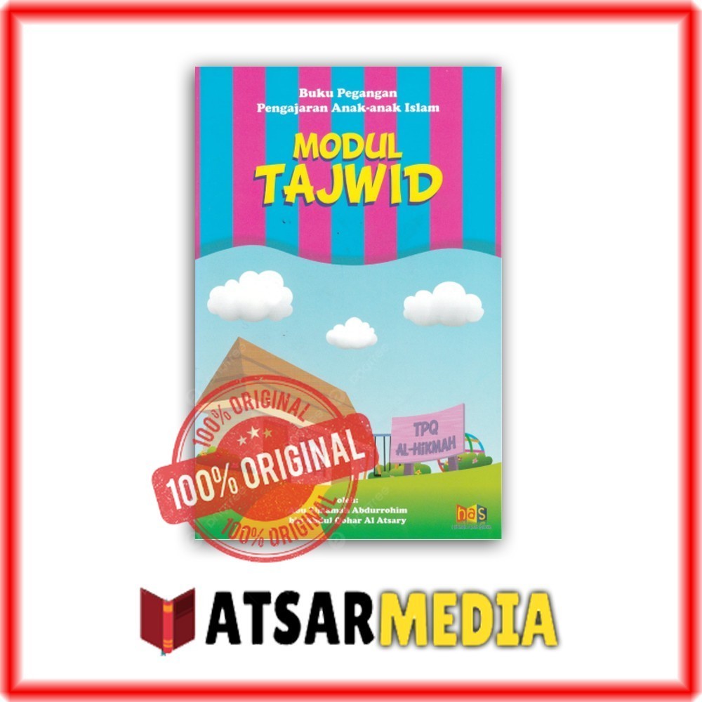 Buku Modul Tajwid Untuk Anak TK TPA TPQ - HAS