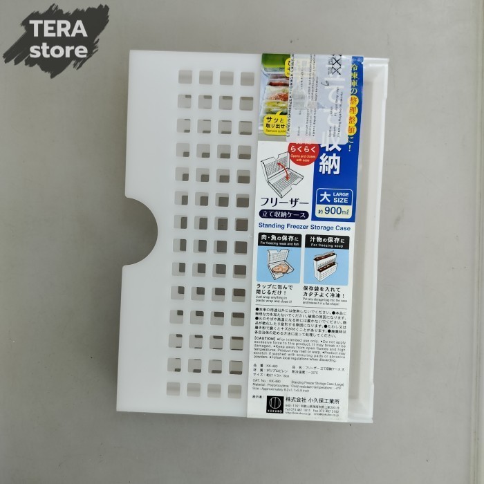 kokubo standing freezer storage case tempat simpan daging ikan dll di freezer