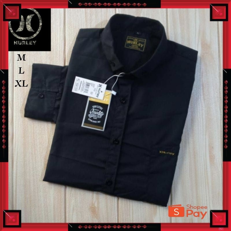 KAIN ADEM LEMBUT HALUS TEBAL / Kemeja Pria Kemeja Polos Pria Kemeja Polos Lengan Panjang Kemeja Hita