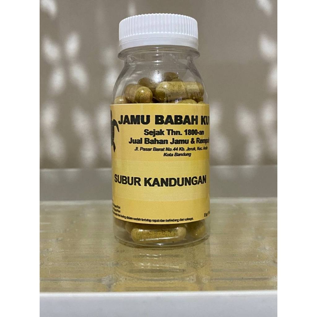 

Hemat Beli 2 Botol Jamu Babah Kuya - Subur Kandungan (50 Kapsul) Herbal