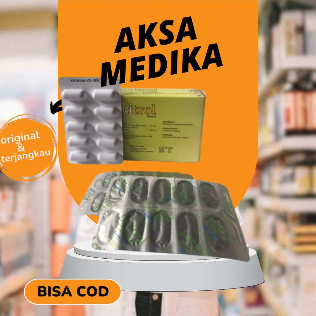 lecitrol hrg/strip isi 10 capsul -ORIGINALE -aksamedika