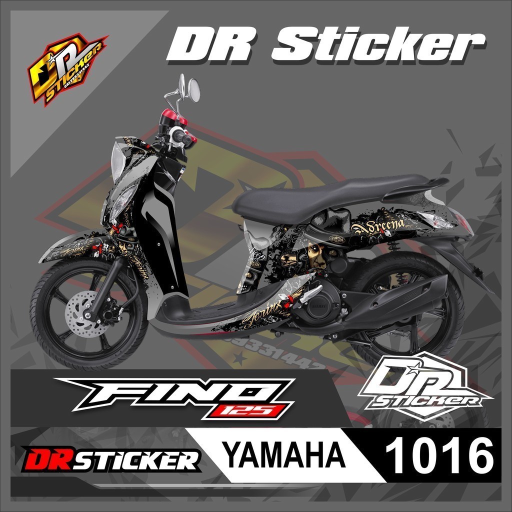 1016 Decal Fino Premium - Decal Full Body Fino 125 Jerink