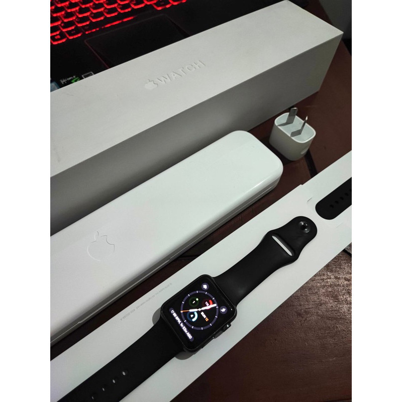 Apple Watch / iWatch Series A7000 3 2 1 42mm Space Grey Second Full Set GPS Ori