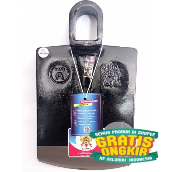 Pacul Baja asli cap Barong Cangkul Barong Pacul Barong Cangkul Baja tanpa las pacul sawah anti lengk