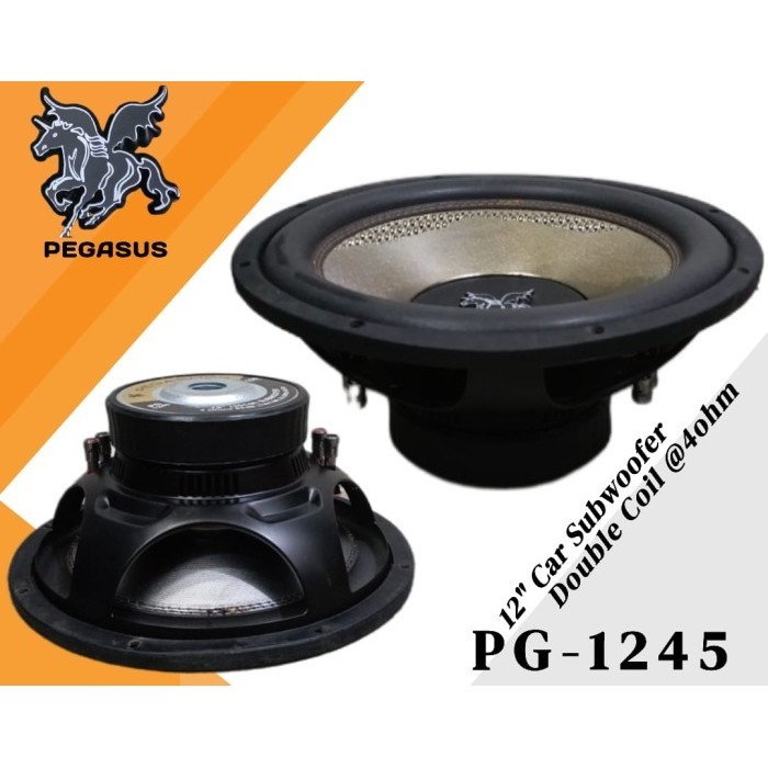 Distributor Subwoofer Pegasus Pg-1245 Dc 12 Inch