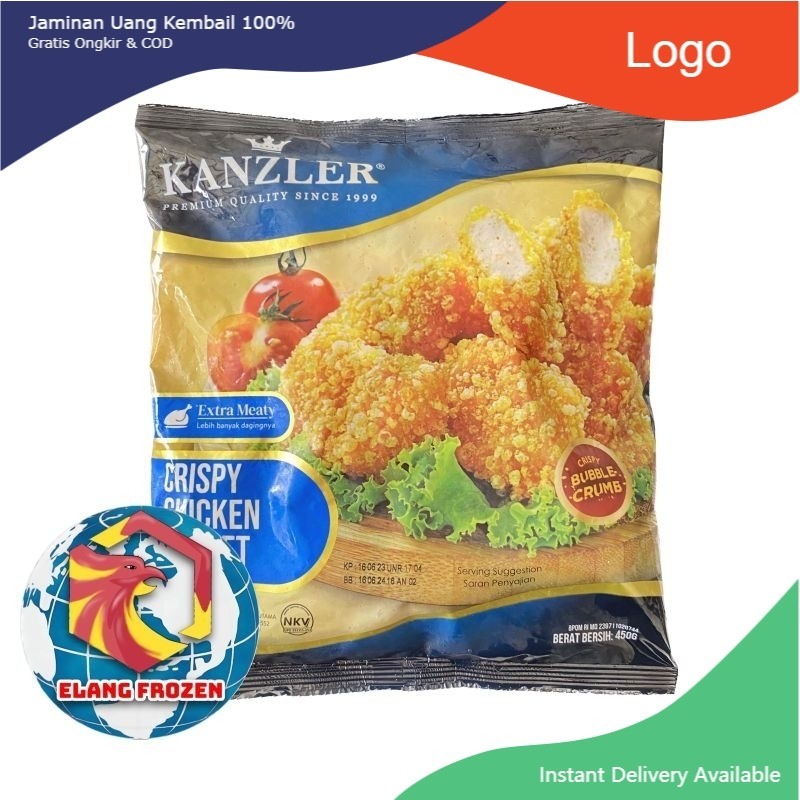 

Kanzler Crispy Chicken Nugget 450gr
