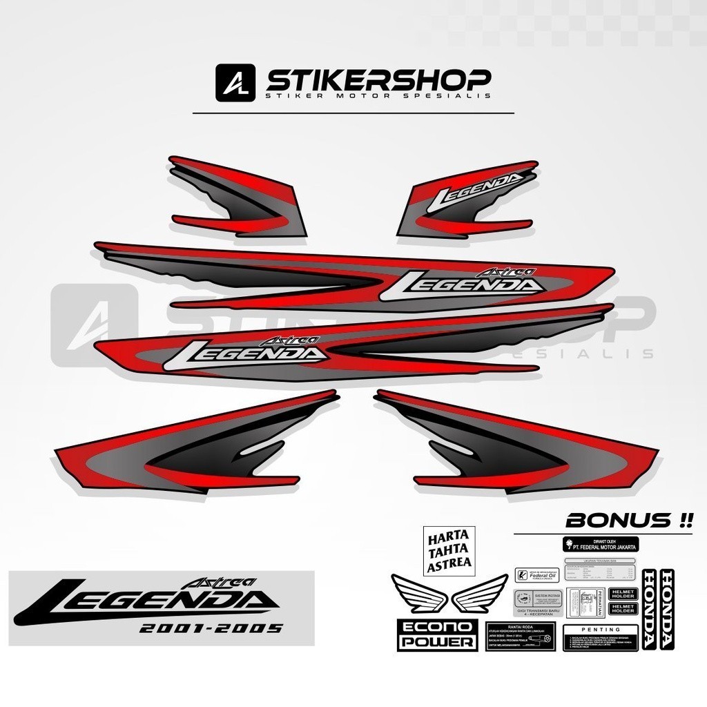 STRIPING ASTREA LEGENDA IMPRESA 2001 - 2005 / ASTREA LEGENDA / IMPRESA / ASTREA IMPRESA LEGENDA / 20