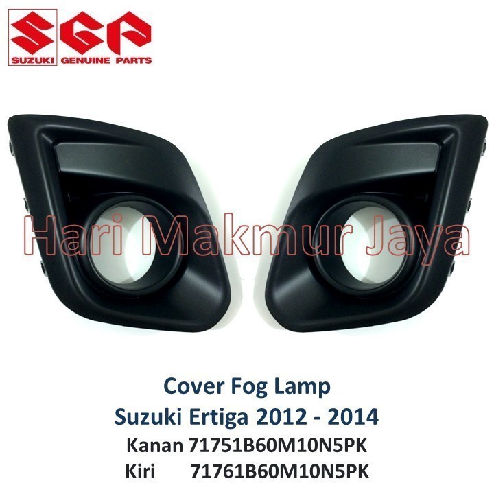 Cover Foglamp Depan KANAN KIRI Tutup Lampu Kabut fog lamp Suzuki Ertiga 2012 2013 2014 GA GL GX Eleg