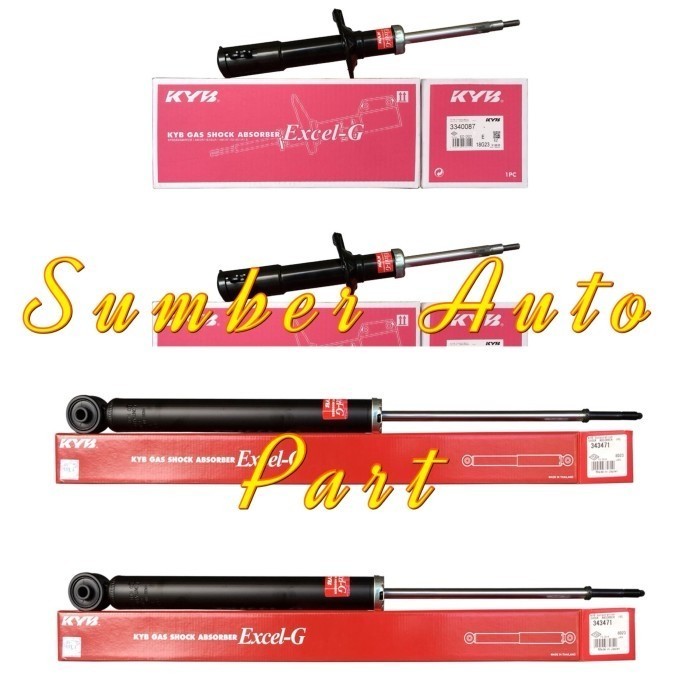 Shockbreaker toyota etios depan belakang kayaba excel g japan