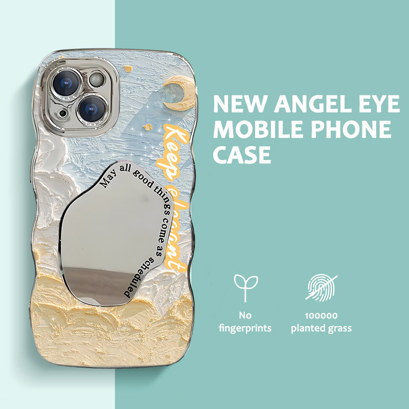 Casing Ponsel Lucu Bulan Casing Iphone11 12 13 14 15 Iphone11 12 13pro 12pro Max 13pro Max 14Pro Max