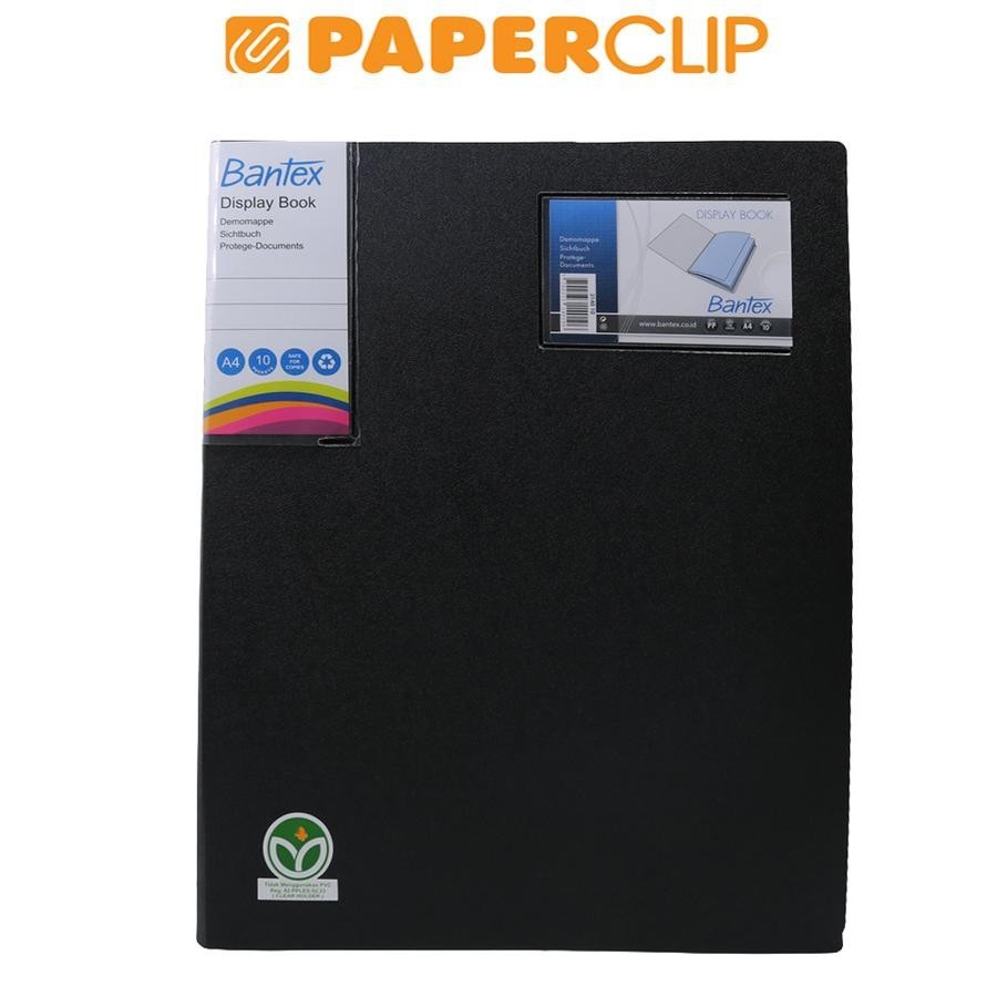 

CLEAR HOLDER BANTEX 3140 A4/10 10 BLACK