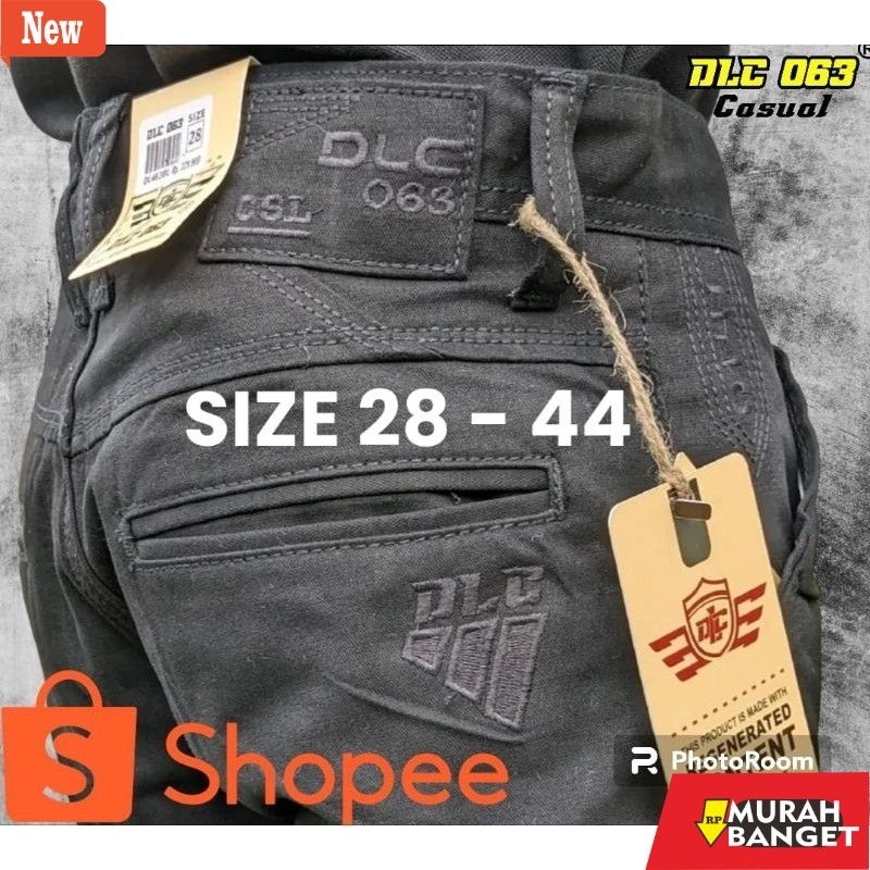 Denim Panjang Pria Celana Cardinal Pria DLC 063 Casual Original 100% Standar Reguler || Celana Panja