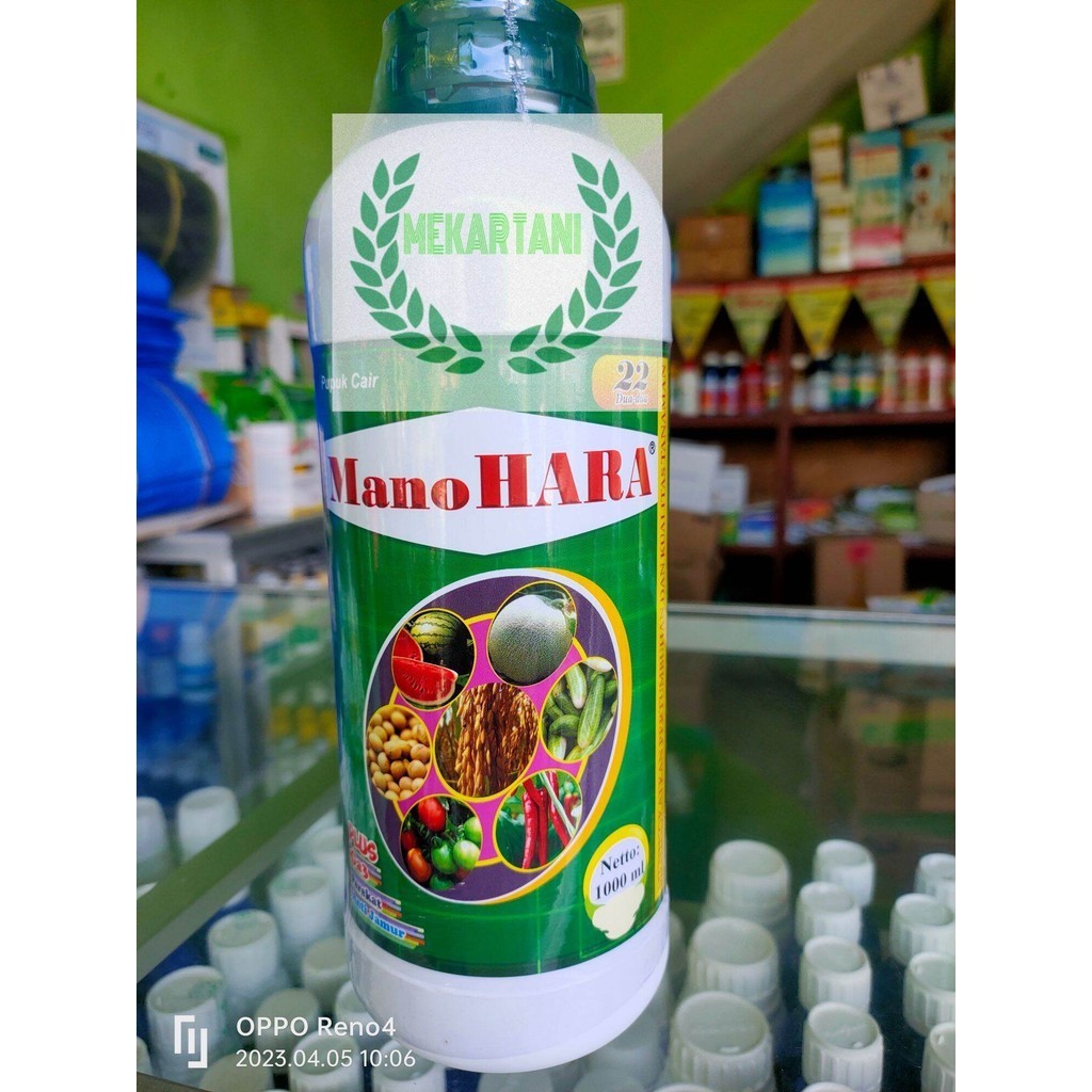 pupuk cair manohara 1liter / pupuk pelengkap cair manoHARA isi 1 liter sq