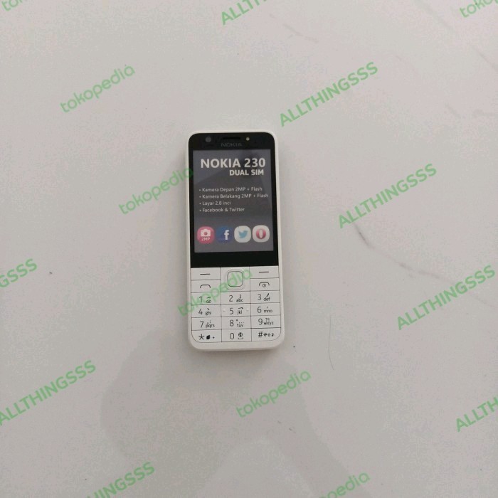 [Promo]New dummy handphone (hp boongan, tidak bs nyala) - kecil(nokia230)