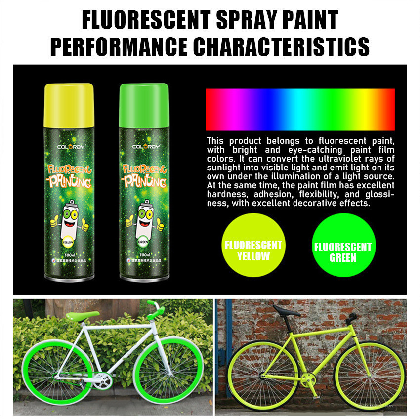 Cat Semprot pilox KINTA GLOW IN THE DARK pilok fosfor paint aerosol