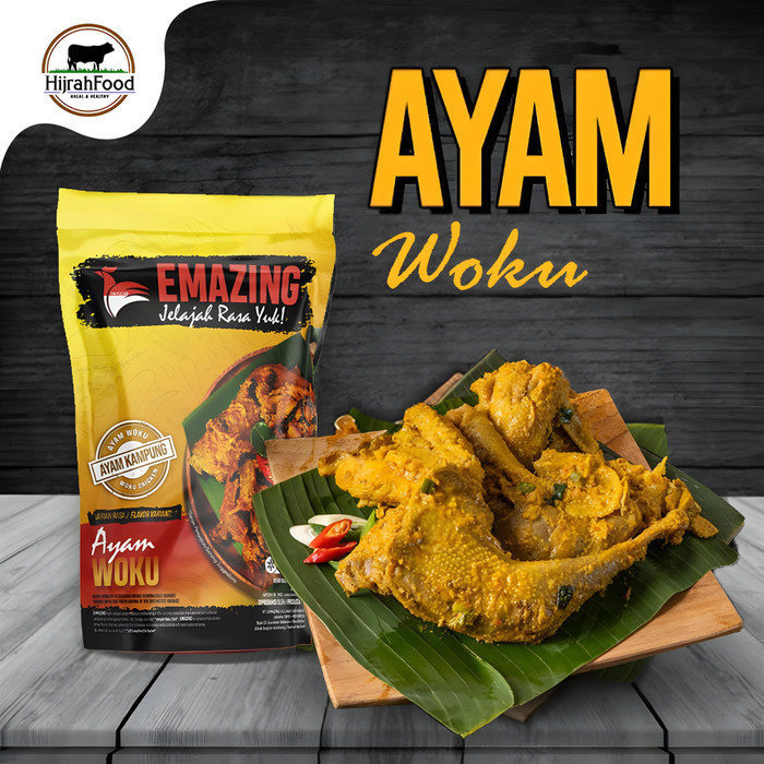 

Emazing Ayam Woku Praktis 700 gram Kesegaran Aroma Rempah