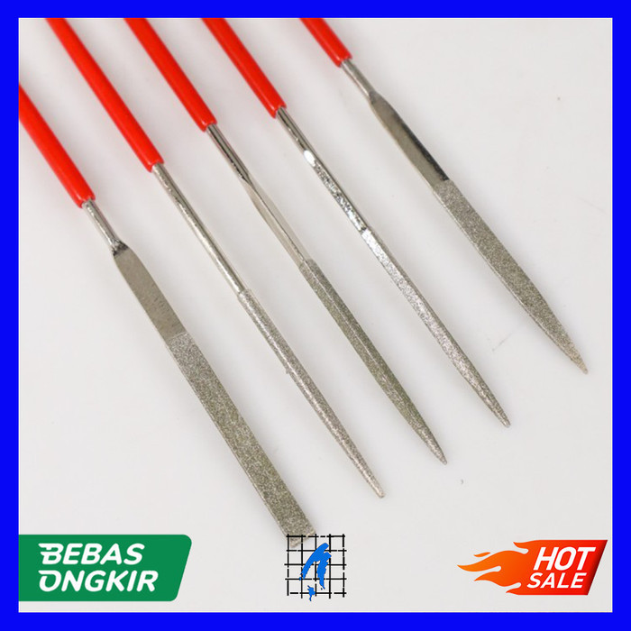 

Pisau Kikir Pahat 5 in 1 Diamond Needle Files Carving JM-FL1-1